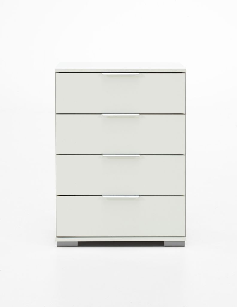 Nachtkommode >Easy Plus< (BxHxT: 52x74x38 cm) in weiß - 52x74x38cm (BxHxT)