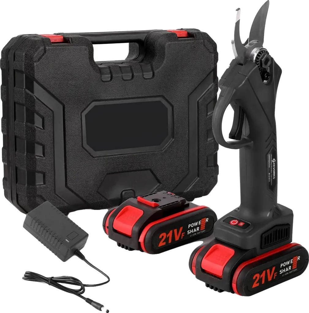 Cutter Elettrico Cordless Ergonomico - Batteria Ricaricabile UE Nero
