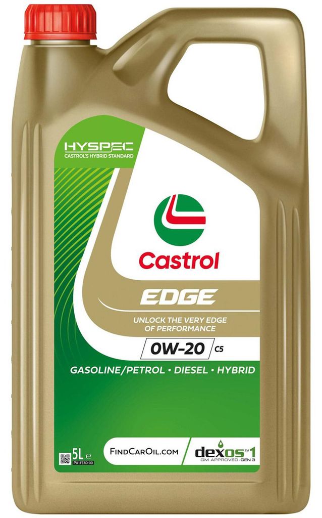CASTROL EDGE C5 für 0W-20 5 Liter Motoröl Motorenöl Produktbild 