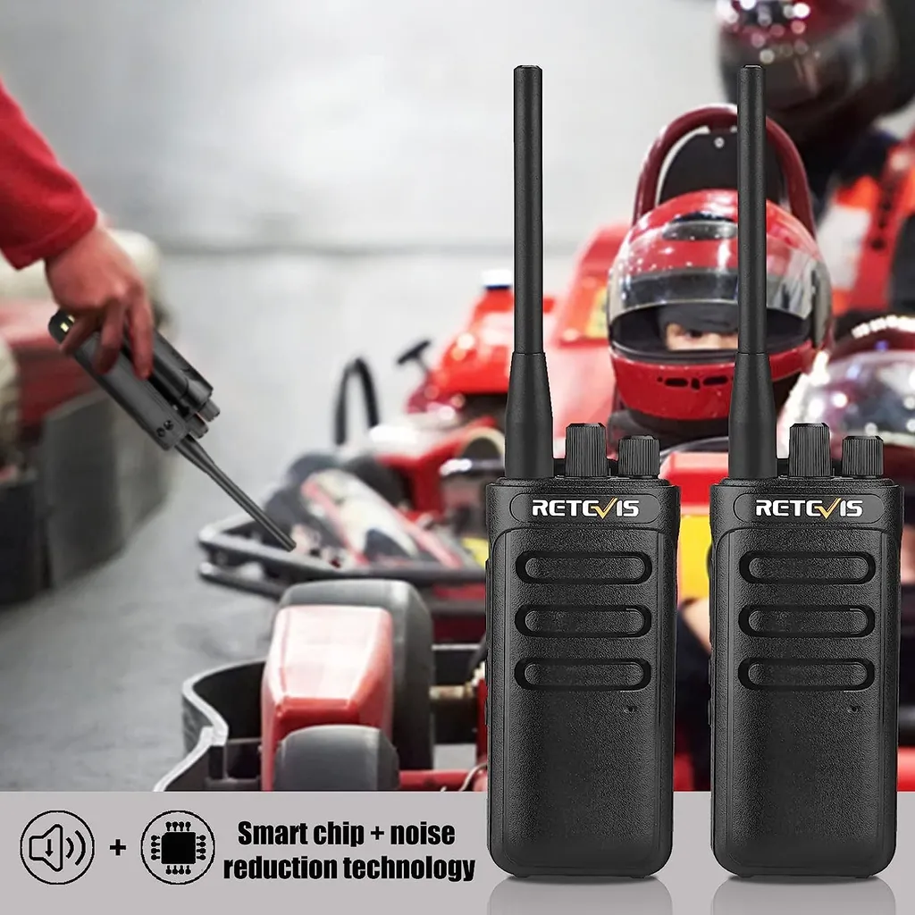 Radio Bidirectionnelle Rechargeable AI Intelligence Retevis RB85 Noir - 2