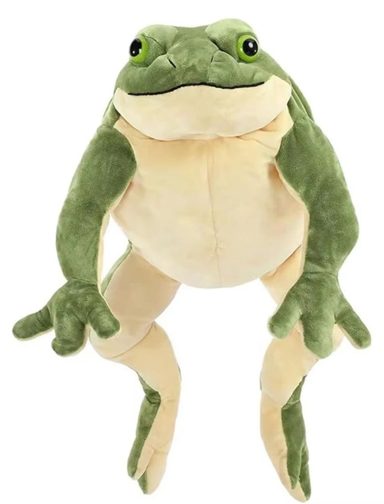 Frosch Plüschtier Kuscheltier 28 cm Riesig Weiches Produktbild 