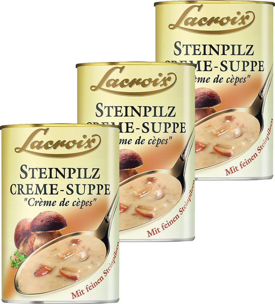 Lacroix Steinpilz Creme Suppe aromatisch lecker cremig Produktbild 1