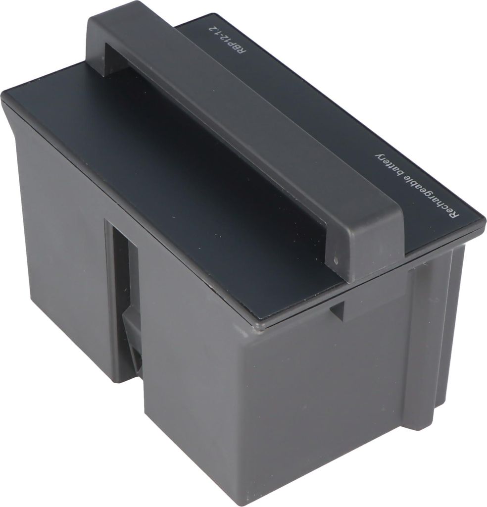 Ravas wiederaufladbarer Bleiakku RBP12-1.2 für Handhubwagen mit Waage RAVAS 2100, 2100L, 3200F, 3200J, 4100, 6100, AMW 22p
