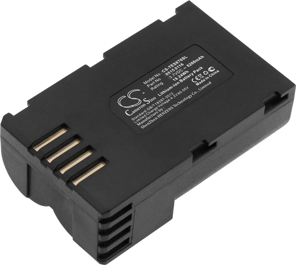 Batteria Testo 876 Ricambio 5200mAh - Sostituisce 0515 0116 e 0554 8852