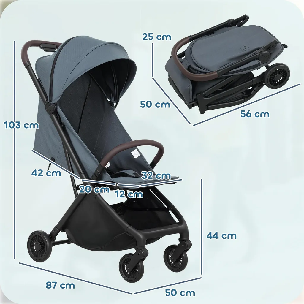 Poussette pliable légère en inox : la solution pour petits coffres