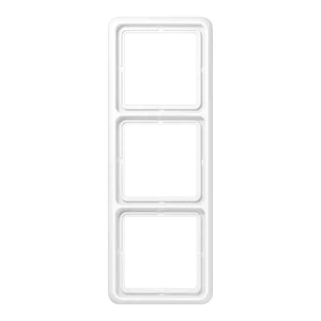 Prise électrique Jung CD 583 WU WW pour rénovation habitat en blanc