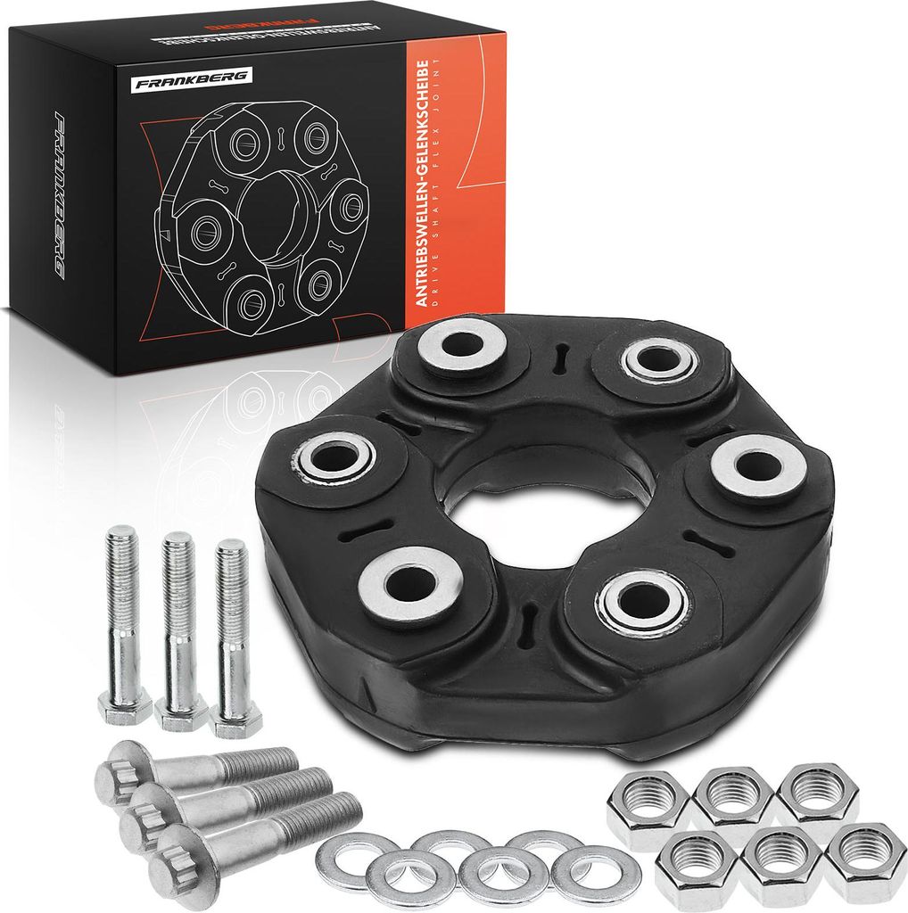 Frankberg 1x Gelenkscheibe Hardyscheibe Kardanwelle Hinten für BMW 1er E81 E87 3er E90 E91 X1 E84 5er F10