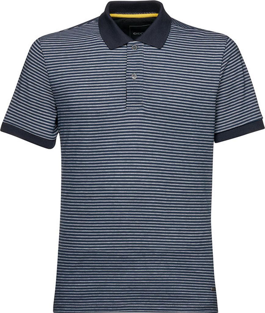 Geox Oxford Kurzarm-poloshirt Blau 2XL Mann Blau 2XL