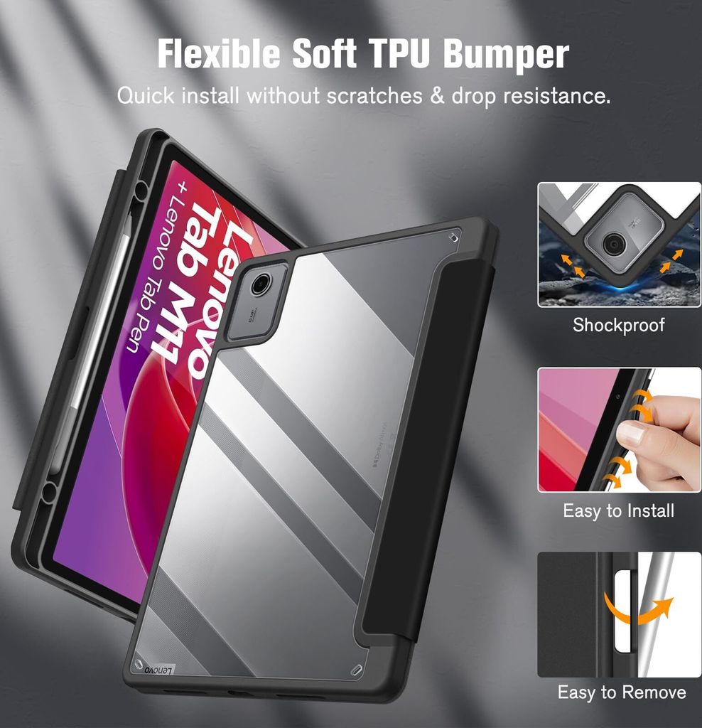 Fintie Hybrid Hülle mit Stifthalter für Lenovo Tab M11 Produktbild 3