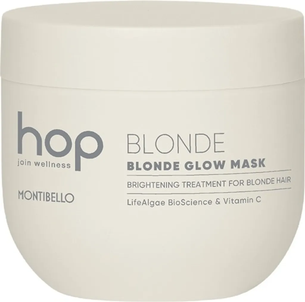 Maschera Biondo Luminoso Montibello HOP 500ml | Protezione e Brillantezza