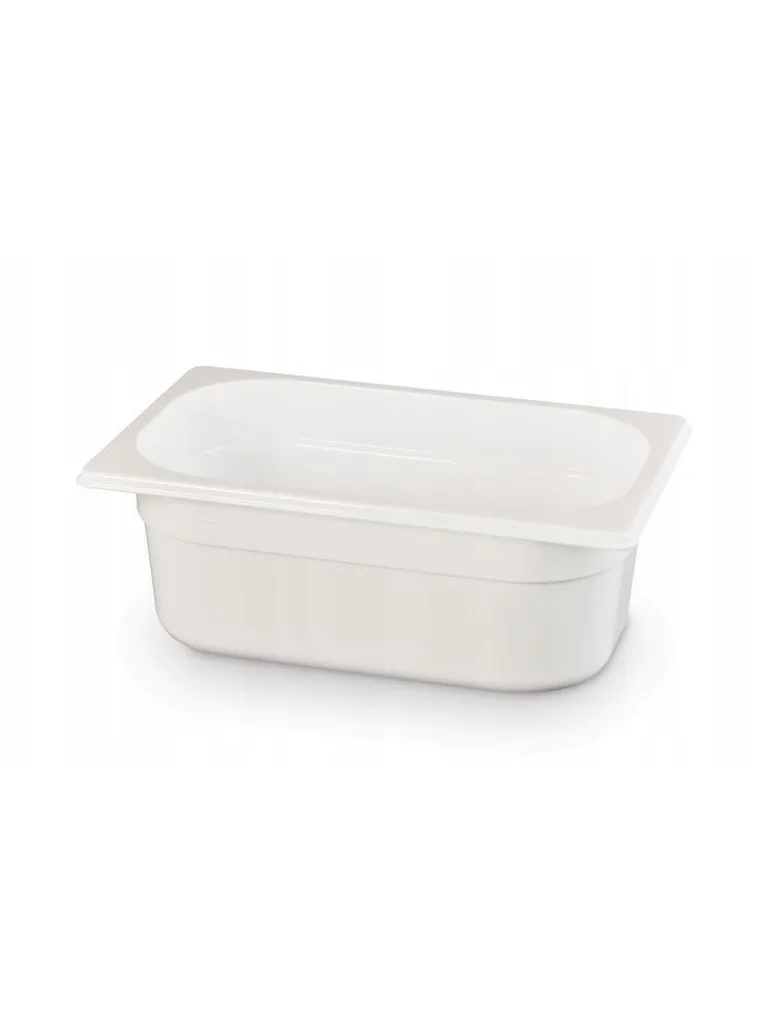 HENDI Contenitore gastronorm 1/4, GN 1/4, 1,8L, bianco, 265x162x(H)65mm