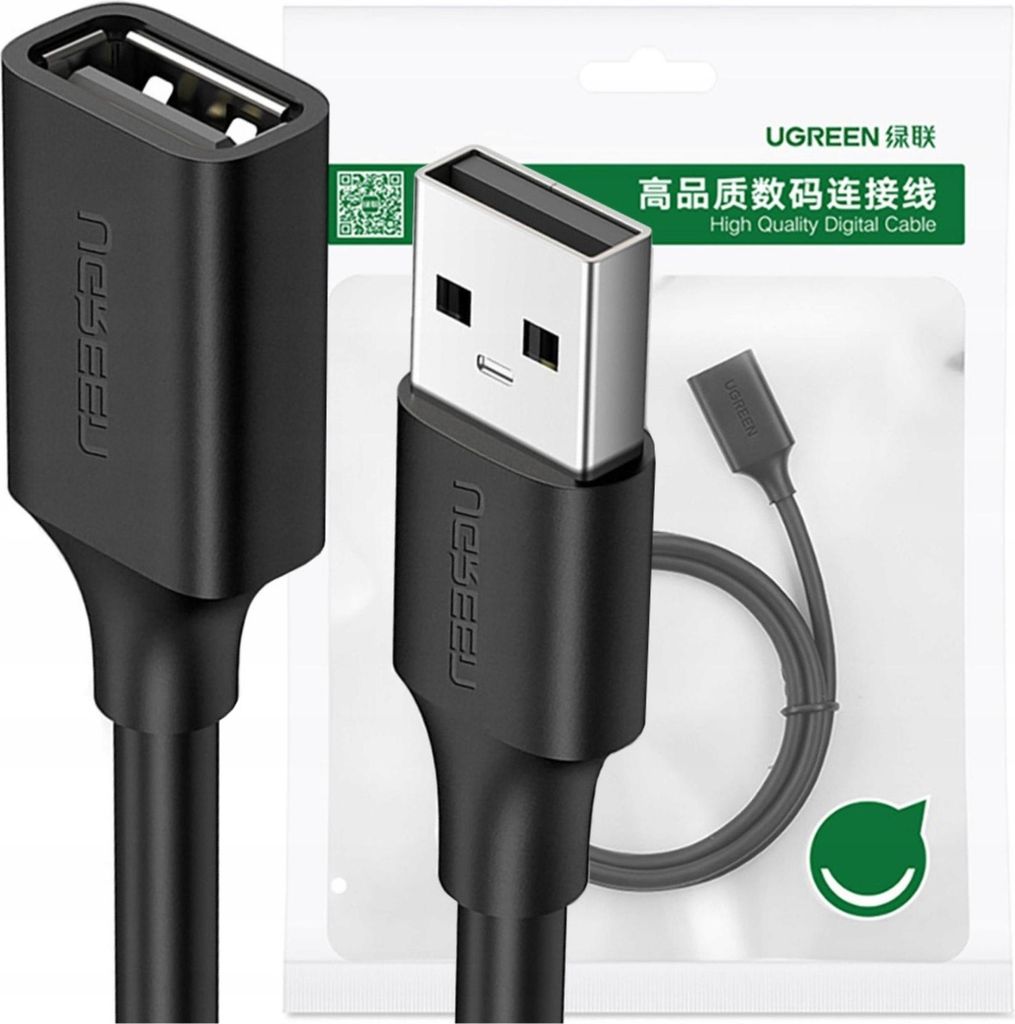 Ugreen Cavo di prolunga Usb 2.0 Us103 0,5M (nero) Immagine del prodotto 
