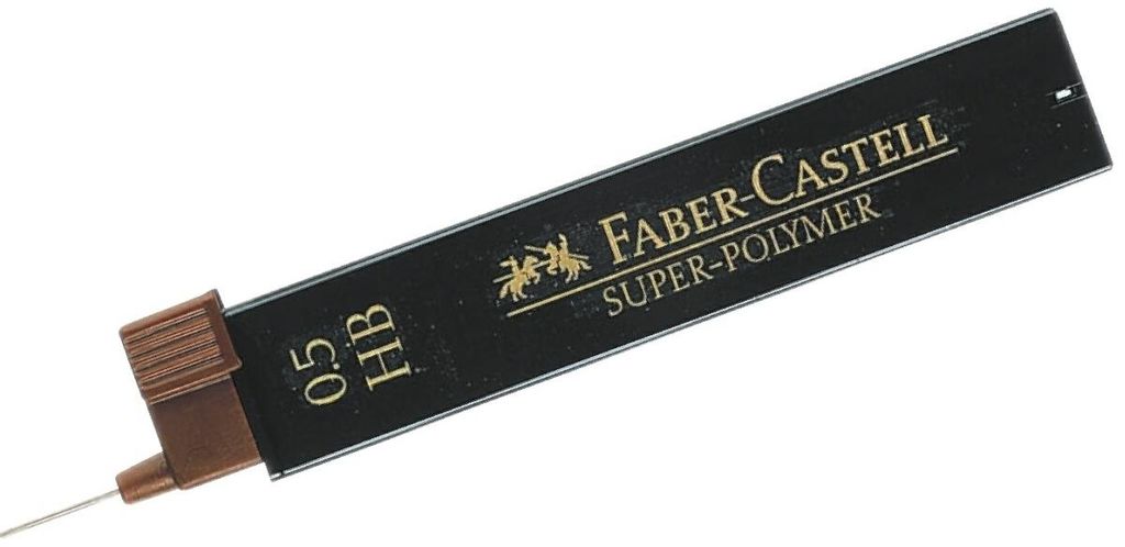 Faber-Castell 120500 Leitung de Ersatzleitung HB Schwarz Produktbild 