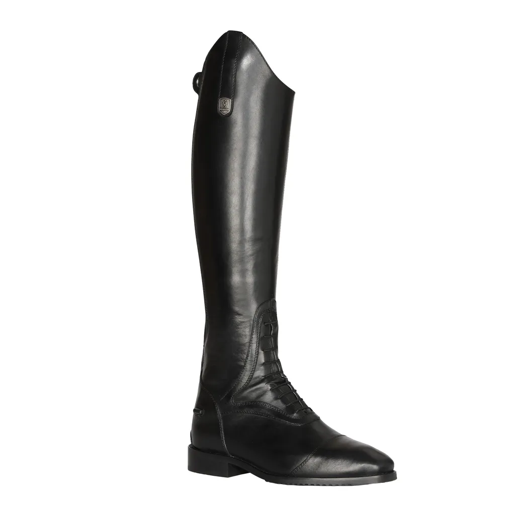 Bottes d'équitation mollet large Moretta Tivoli ER2072 Cuir Noir Confort