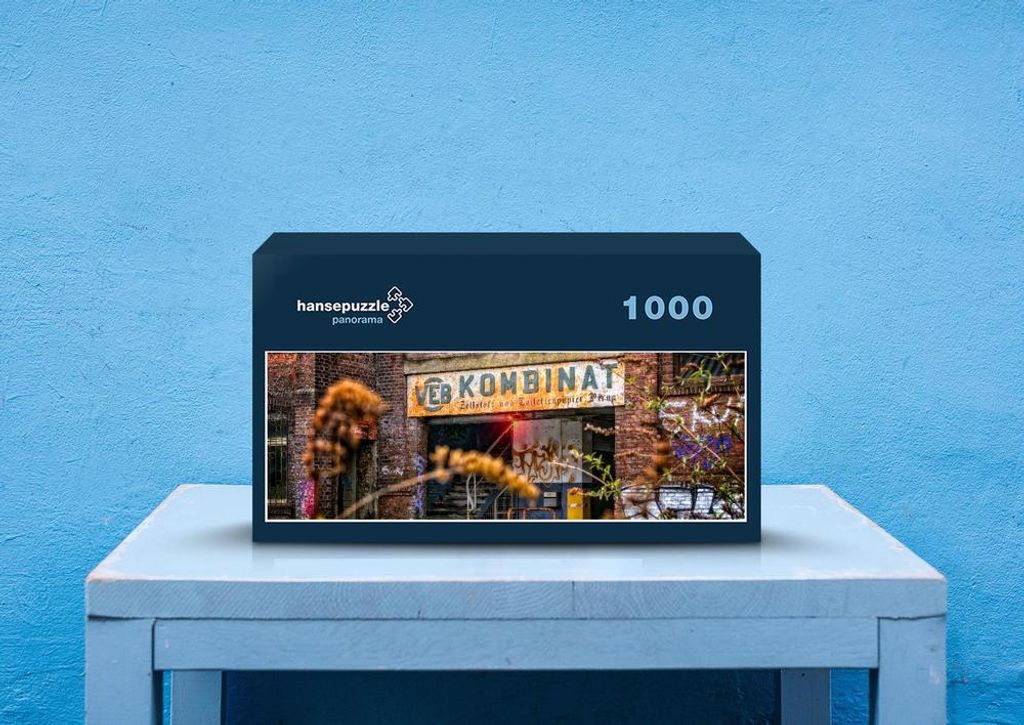 hansepuzzle 50797 - Lost places Puzzle, 1050 Teile, Industrie, 60,0 x 46,0cm mit hochwertiger Aufbewahrung, Kartonbox & Beutel