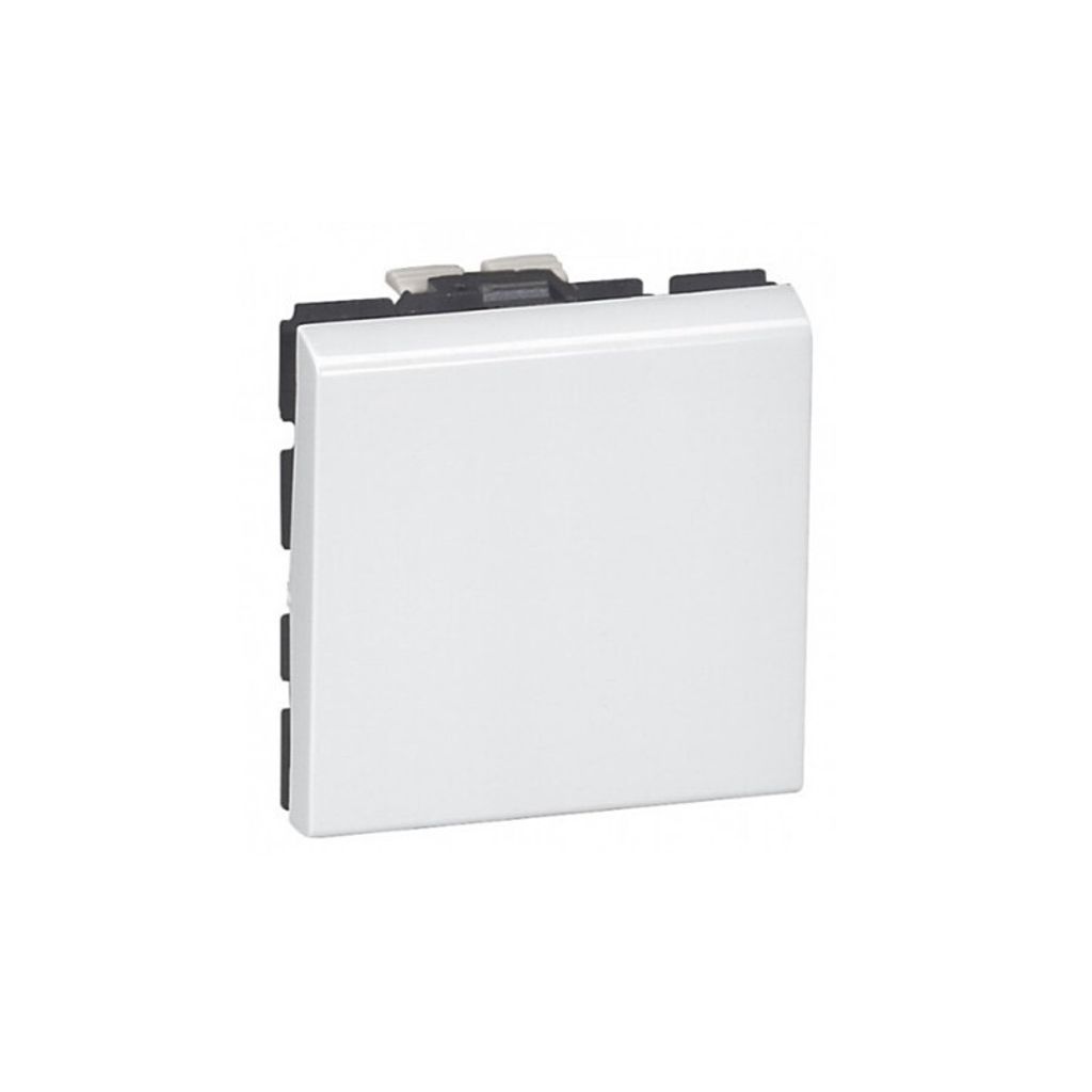 Einzelpolschalter 2m LGR 077010L Mosaik -Legrand - Wei