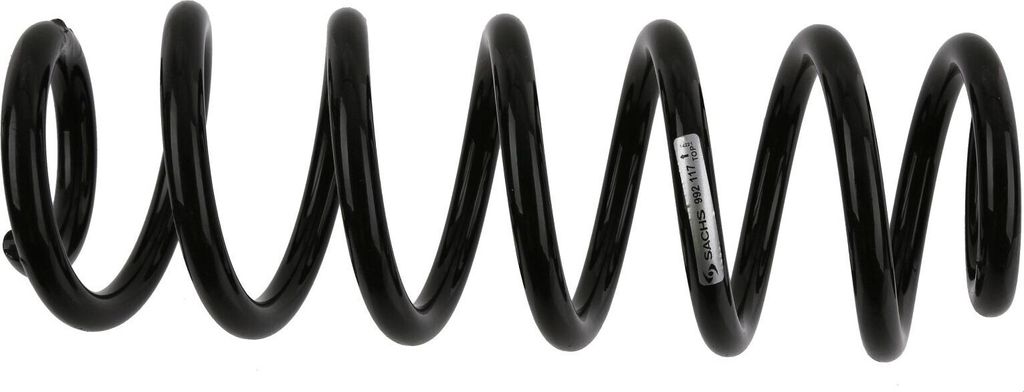 2X Sachs Feder Fahrwerksfeder Hinten