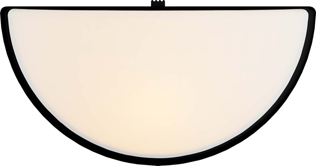LED Nachtlicht mit Dämmerungssensor & Bewegungsmelder - Halbkugel Design, Schwarz, Steckdose