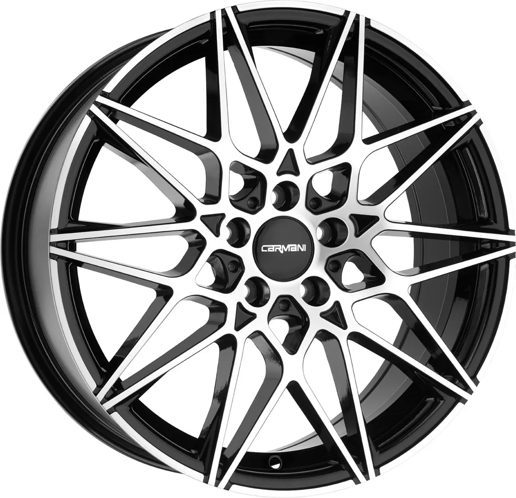 Jante 18 pouces Carmani Knut Black Polish 5x120 ET35 pour BMW Série 3 et X3