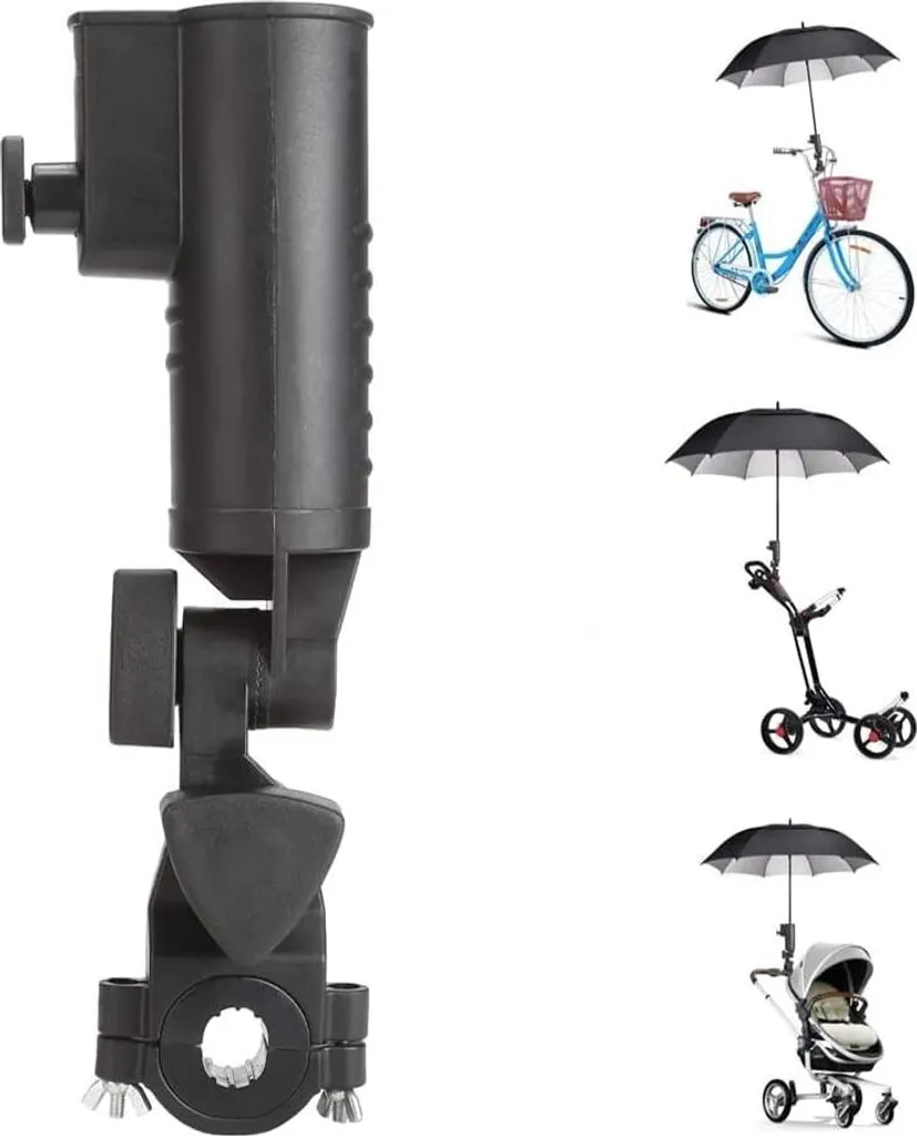 Porte-parapluie pour voiture adaptable et robuste pour tout véhicule
