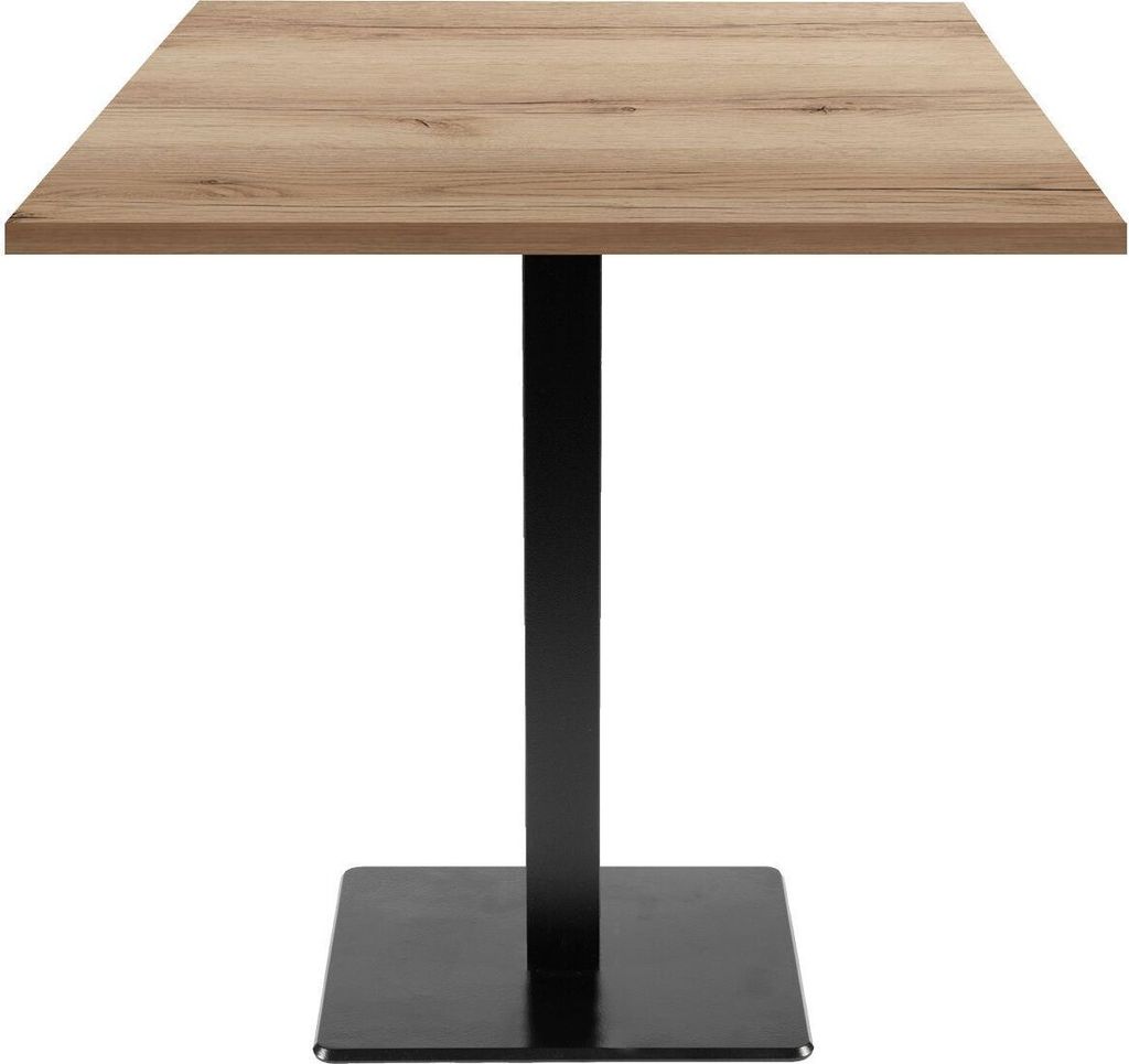 Tisch 70 x 70 cm – Modell Milano-Eiche Delano Produktbild 