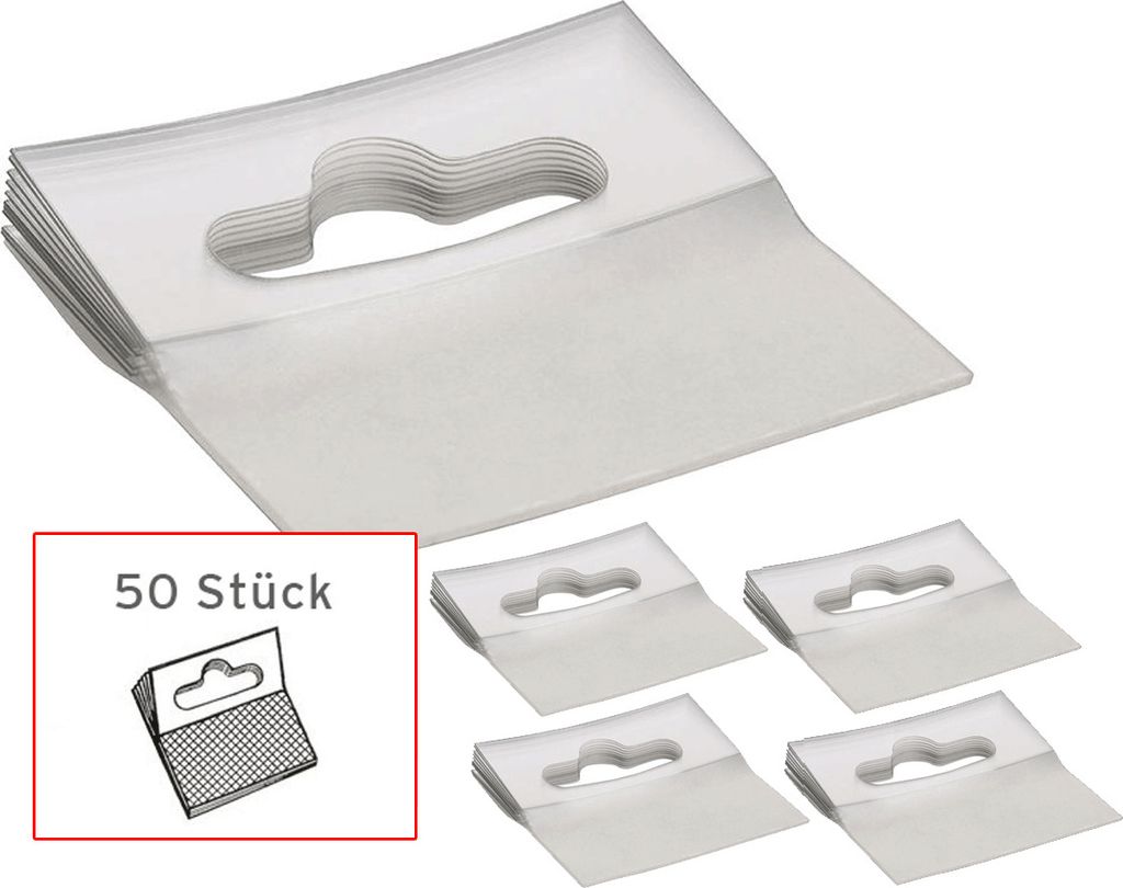 Nachrüstklebehaken Octopus 50 Stück