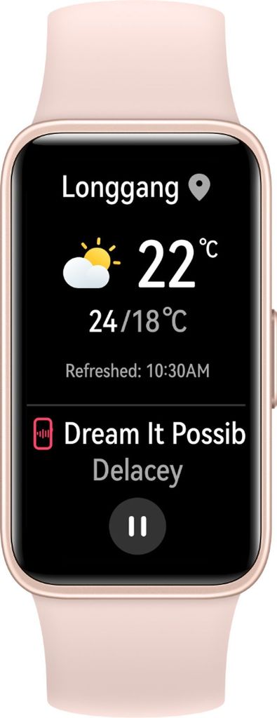 Huawei Band 8 pink Bluetooth Fitnesstracker Produktbild 