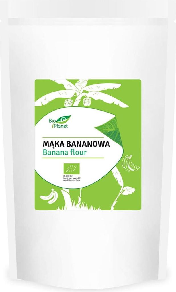 MĄKA BANANOWA BIO 500 g - BIO PLANET