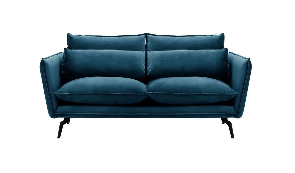 SLF24 - 2,5-Sitzer-Sofa Layla - blau - Velluto 11