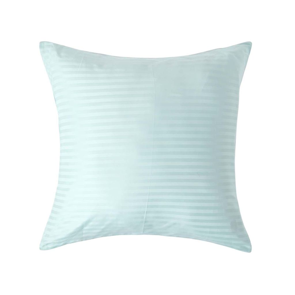 HOMESCAPES Kopfkissenbezug, Fadendichte 330, Hellblau, 60 x Produktbild 