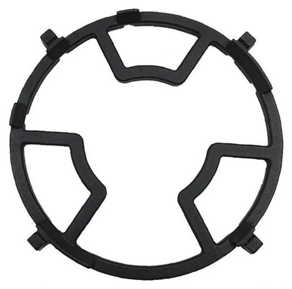 Support de plaque de cuisson au gaz en fonte universel - 1 pièce stable