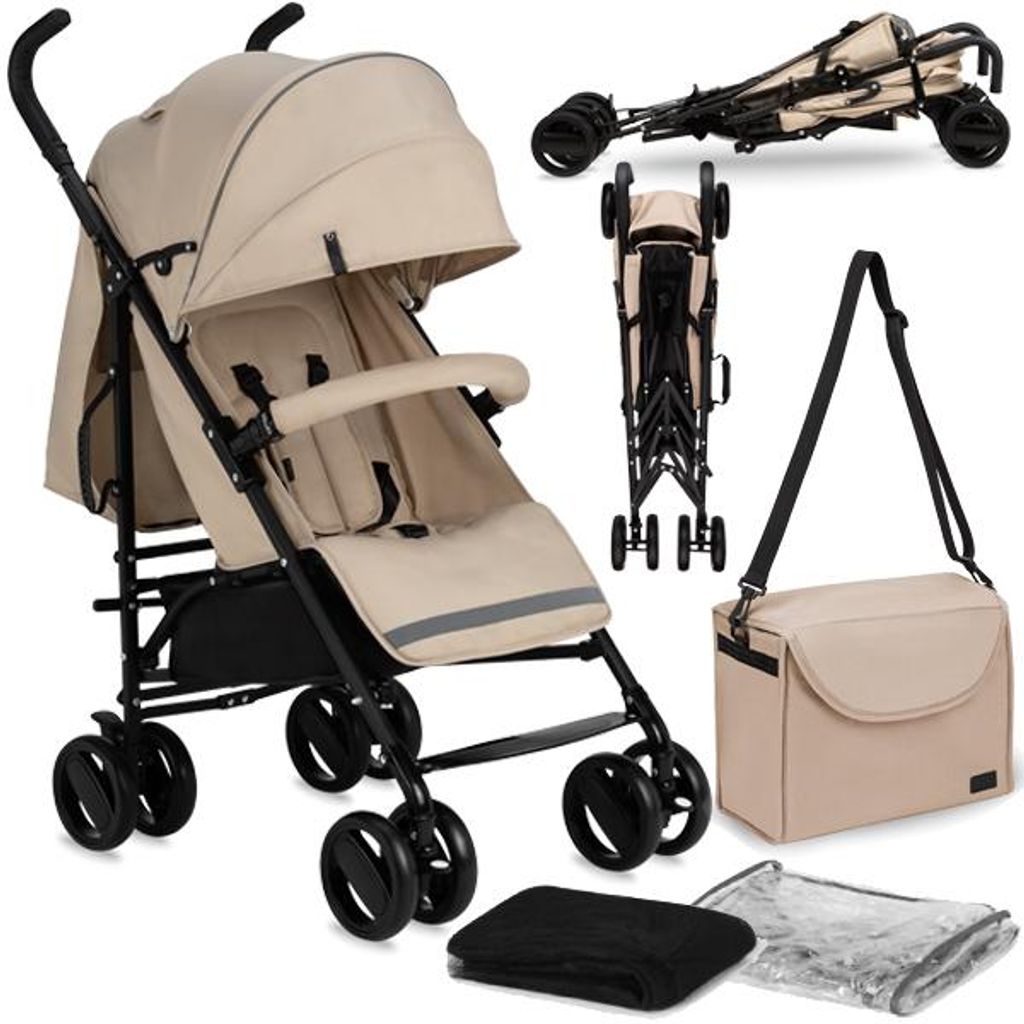 MoMi AKIRA – Ultraleichter Baby Kompaktbuggy 6,7 kg mit Produktbild 