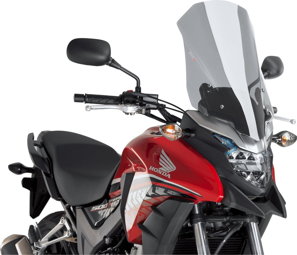Visera Puig touring, color ahumado claro, de 520x310 mm, Imagen del producto 