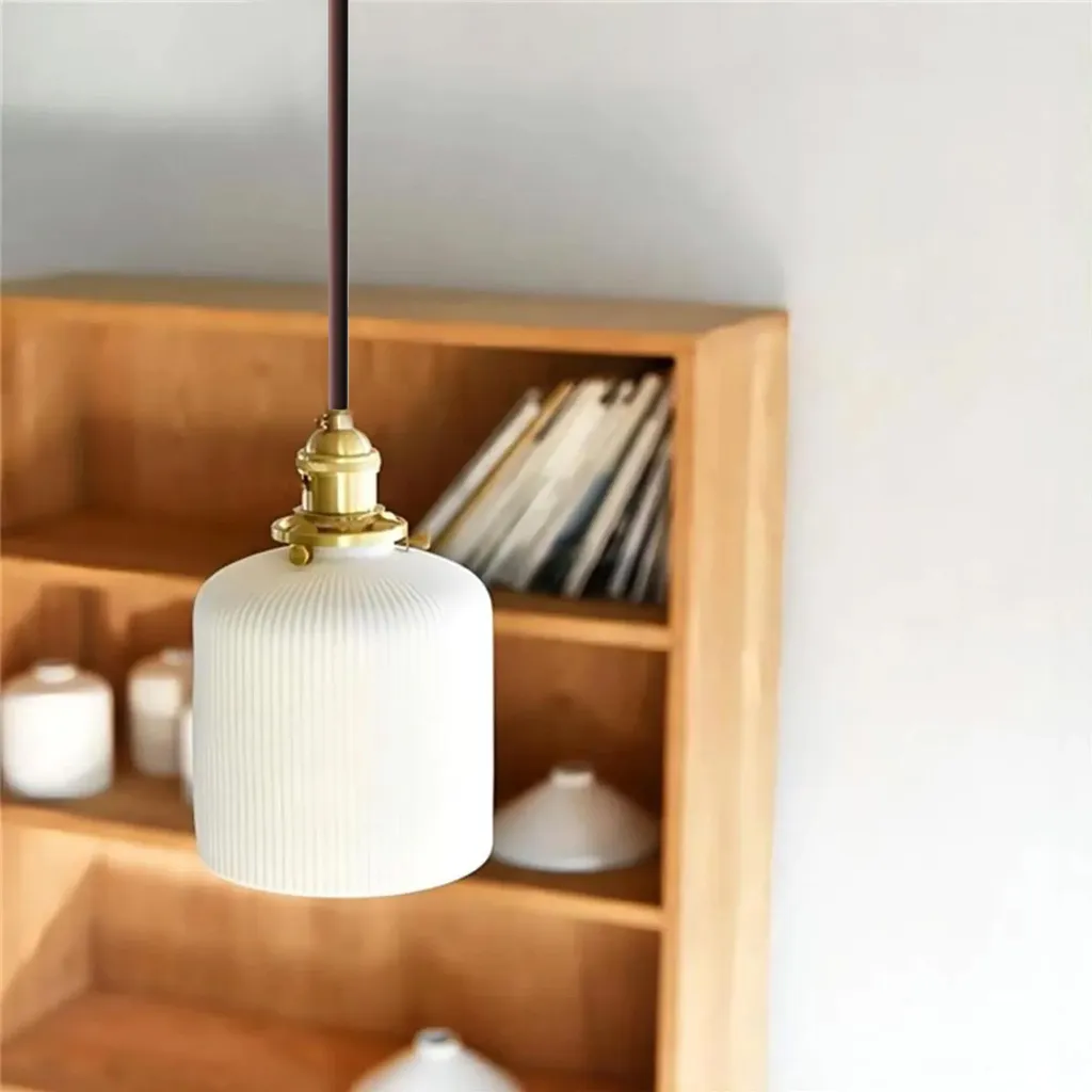 Suspension Métal Blanc Toolight APP1173 : Éclairage LED Ajustable E27 - 4