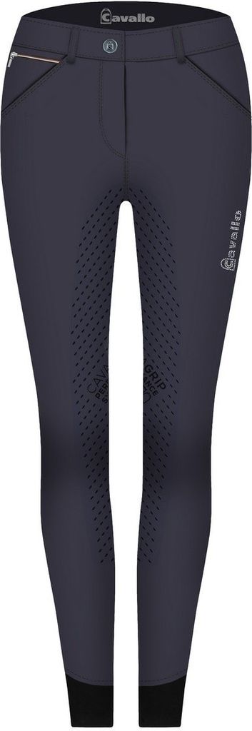 Cavallo Reithose Damen Full-Grip CAVALCALIMA Grip Vollbesatzreithose Navy