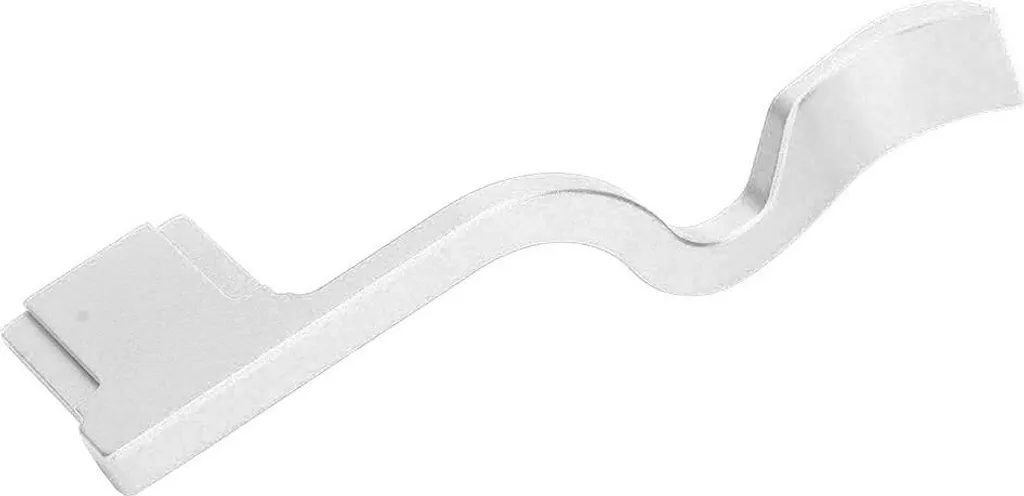 Thumb Grip Fuji XT4 Argento Alluminio | Massima Ergonomia Street