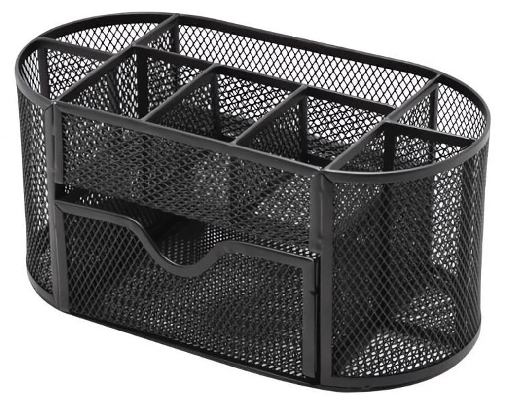 Verk 27362 Organizer da scrivania in metallo con 9 Immagine del prodotto 