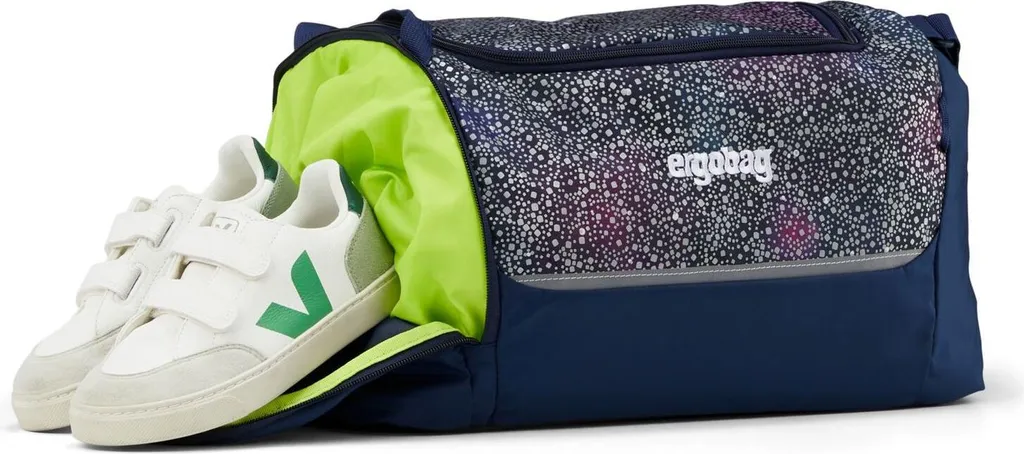 Sac de sport bleu marine Bärlaxy ergobag avec compartiment chaussures