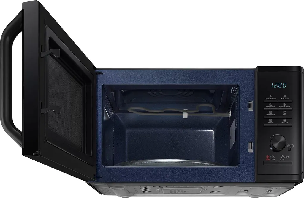 Micro-ondes combiné grill Samsung 23 litres noir avec cuisson rapide - 3