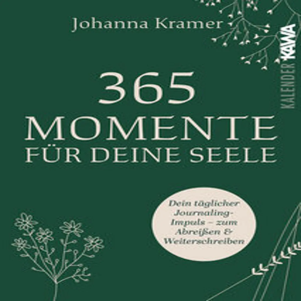 Livre de Méditation 365 Momente für deine Seele avec Citations Zen