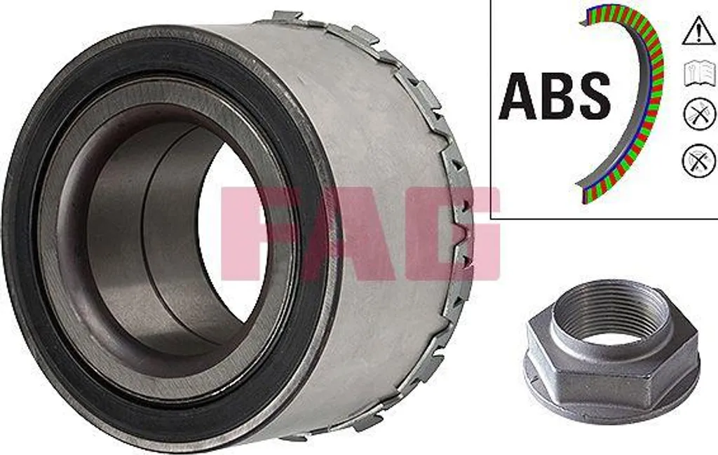 Éliminez les Vibrations : Roulement de Roue 6393300220 Mercedes Vito