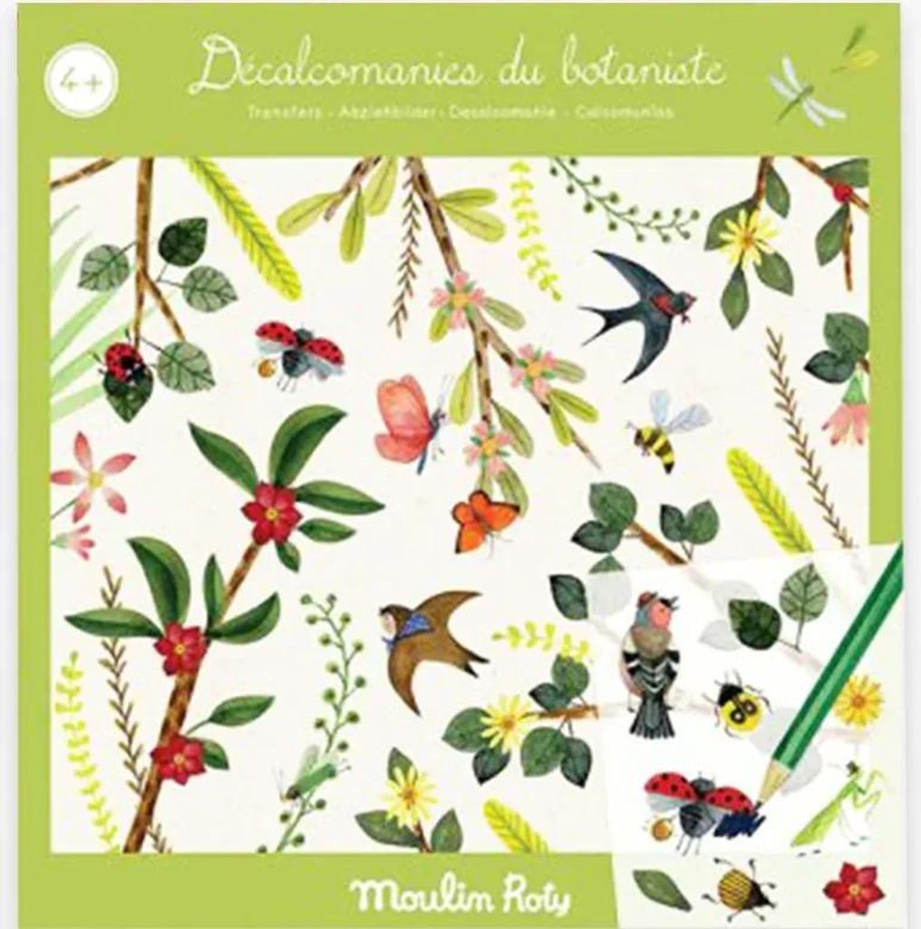 Botanist-Transferbilder von Moulin Roty