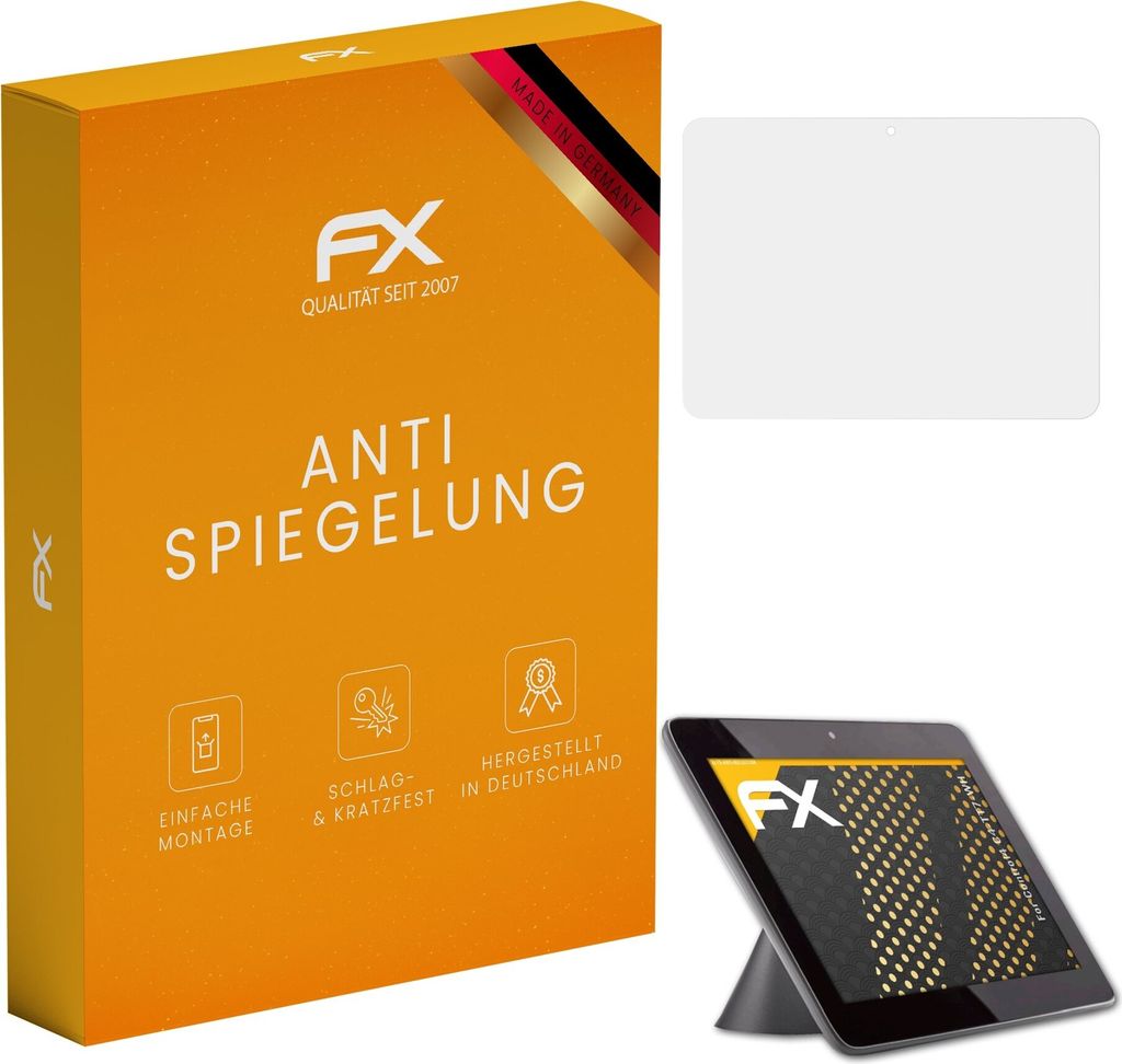 atFoliX FX-Antireflex 2x Schutzfolie kompatibel mit Control4 C4-TT7-WH Displayfolie