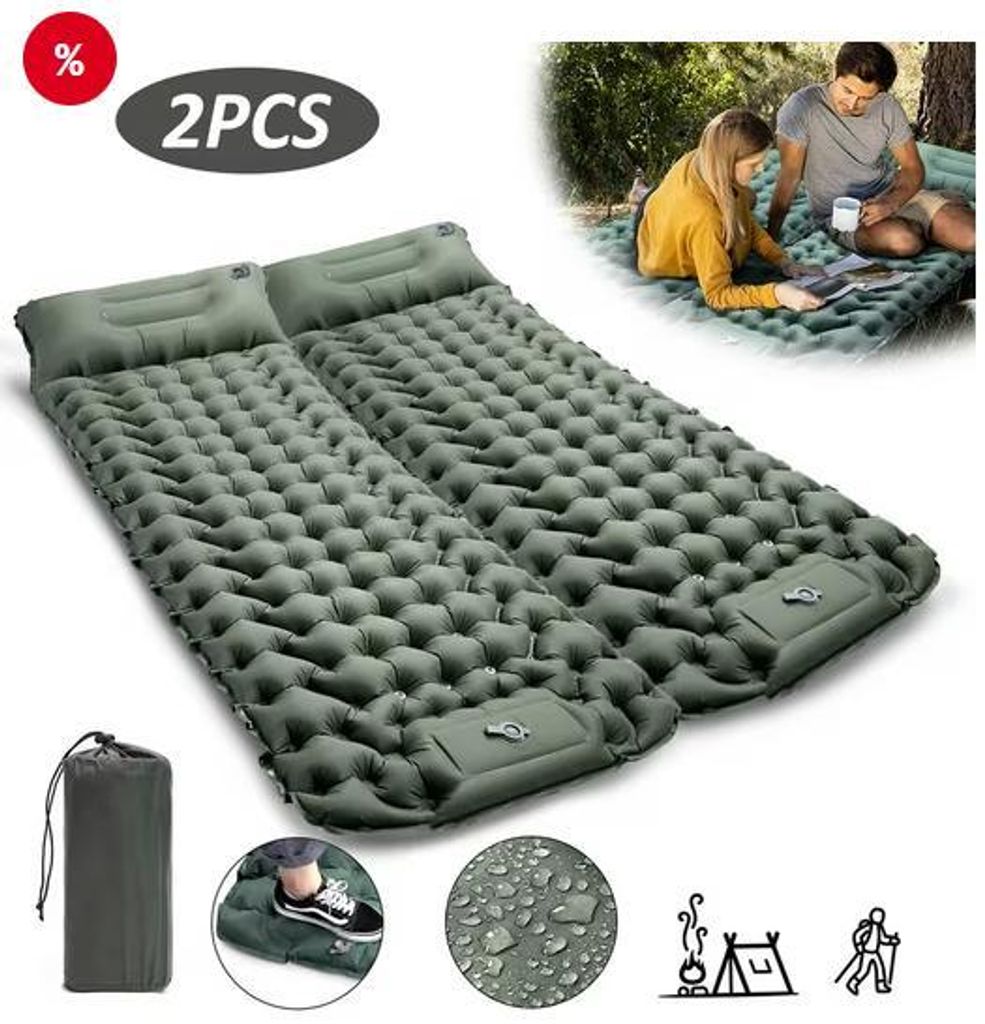Camping Isomatte 2-Tlg, selbstaufblasbare Camping Produktbild 