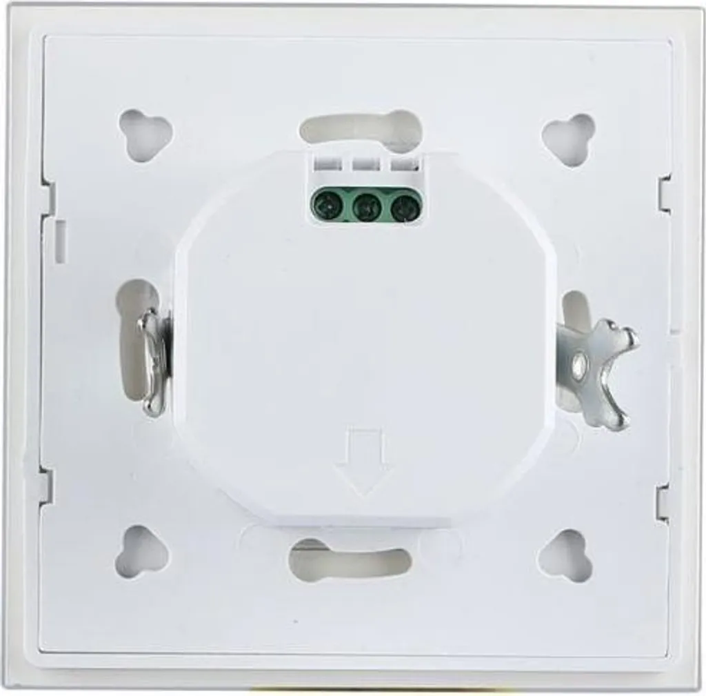 Détecteur micro-ondes encastrable 360° blanc à sensibilité réglable
