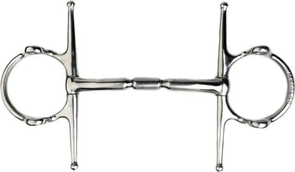 Mors Metalab Elite Aiguille droite Argent 13,5 cm avec système de levier