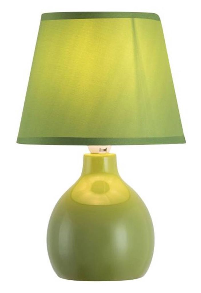 Abat-jour nuit vert E14 Ingrid 4477 Rabalux Image du produit 