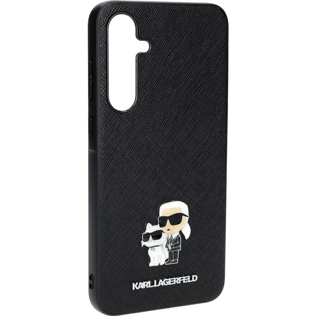 Custodia Samsung A35 Karl Lagerfeld Saffiano Pin - Colore Nero - 5