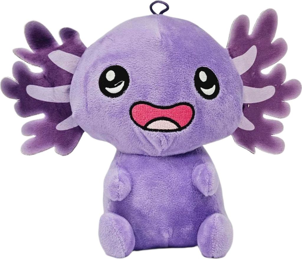 Axolotl Kuscheltier Echse Molch Figur Plüsch 18 cm Plüsch Produktbild 