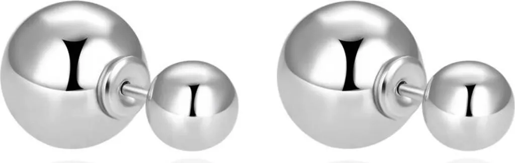 Boucles d'oreilles hypoallergéniques en argent AGUP2625 anti-terni